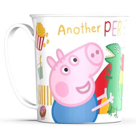 [J52201-5] TAZA BELGIOCO PEPPA PIG PLASTICO