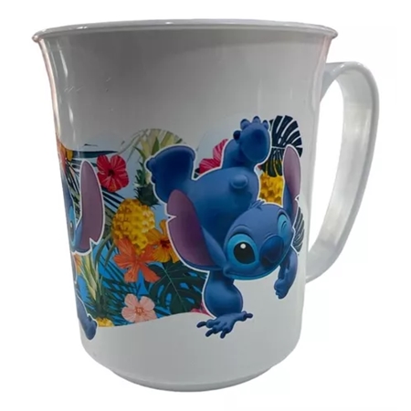 [J66278.2] TAZA BELGIOCO STITCH PLASTICA