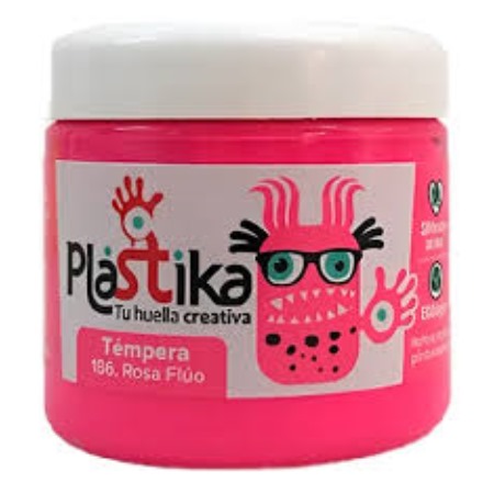 [300716.1] TEMPERA ETERNA PLASTIKA FUCSIA FLUO 60 CC (72186)