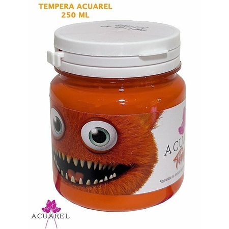 [302561-5] TEMPERA ACUAREL NARANJA 250 GR