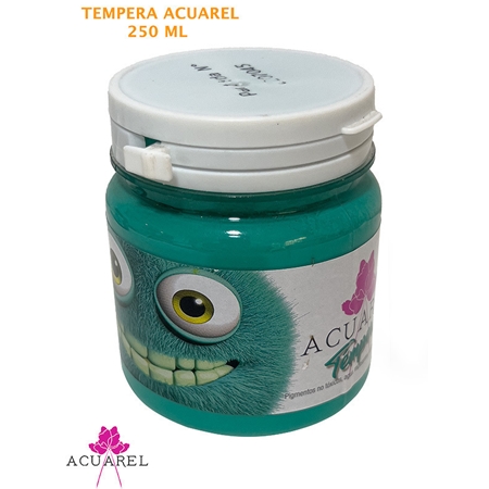 [302561-4] TEMPERA ACUAREL TURQUESA 250 GR