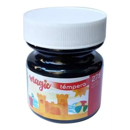 TEMPERA ALBA NEGRO 275 GR