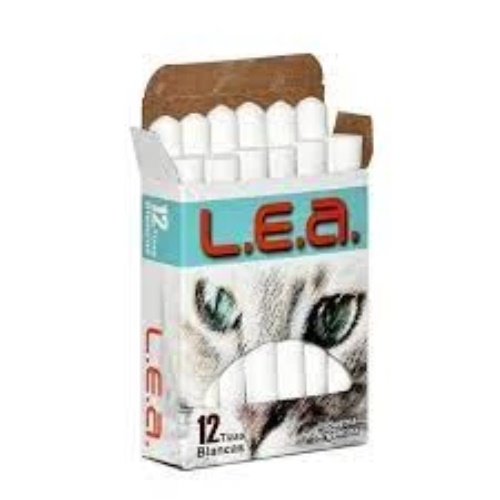 [303700] TIZA LEA BLANCA 12 UNID.