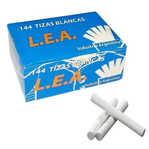 [303703] TIZA LEA BLANCA 1 UNID.