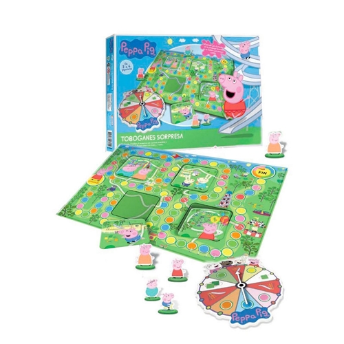 TOBOGANES SORPRESA TAPIMOVIL PEPPA PIG