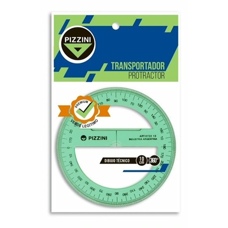 [304644] TRANSPORTADOR PIZZINI 360°