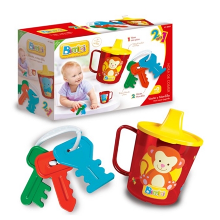 VASITO BIMBI CON MORDILLO (01-0231) CAJA