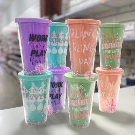 [58.56-1] VASO DECO, TAPA COLOR ACRILICO