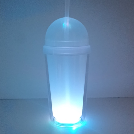 [101974] VASO CON LUZ ACRILICO