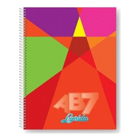[306350.1] CUADERNO LAPRIDA AB7 21X27 CM 60 HOJAS T/T/DURA CUADRICULADO 93 G/M2