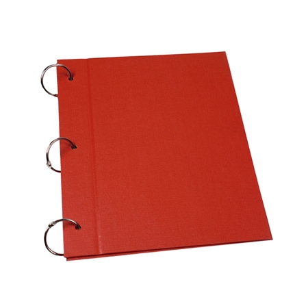 [L65590.5] CARPETA CON CORDON LAMA N°3 TELADA ROJO (ZD3RO)