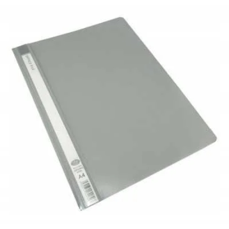 [309531.3] CARPETA TAPA CRISTAL BASE OPACA EQUIPO COMERCIAL A4 GRIS