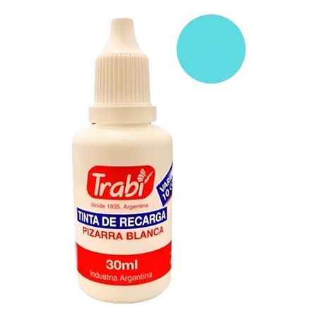 [303649.1] TINTA DE RECARGA TRABI PIZARRA BLANCA CELESTE