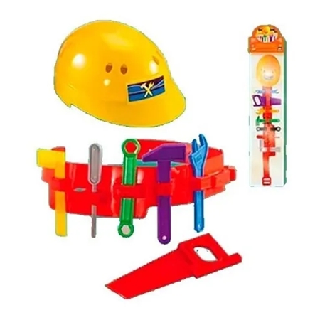 [7798043501198] JUEGO HERRAMIENTAS CONSTRUCTOR JNG PLAST 9 PIEZAS (012650)