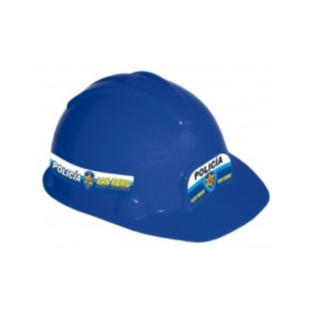 CASCO   SAN REMO POLICIA PLASTICO