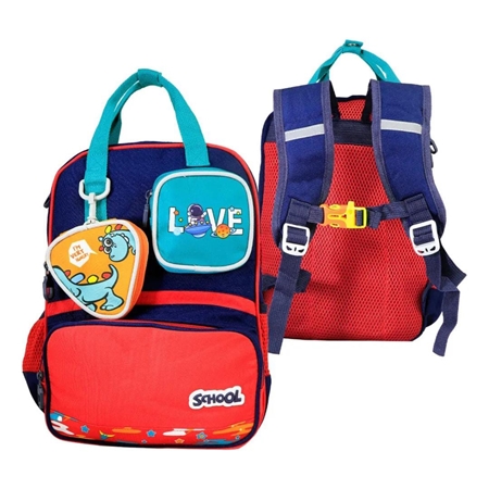 [301327] MOCHILA SLIM COMPANY 16" CON MONEDERO (F050)