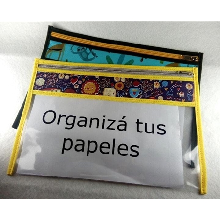 [1091201] SOBRE ESTAMPADO A4 CON CIERRE HULE