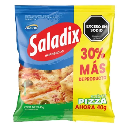 GALLETAS SALADIX PIZZA 40 GR