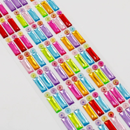 [170426] STICKERS CBX MULTICOLOR 7X22 CM ACRILICO BLISTER