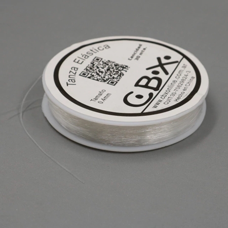 [173018] TANZA ELASTICA CBX 0,4 MM 30 M ROLLO