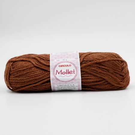 [374385.5] LANA MOLLET 3/6 CRAVO 40 GR (7655)