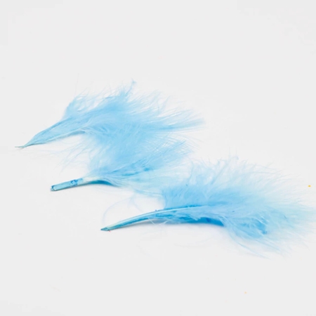 PLUMA CBX MARABU COLOR 9/12 CM CELESTE 1 UNID. (300)
