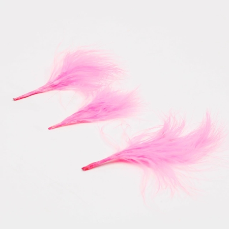 PLUMA CBX MARABU COLOR 9/12 CM ROSA FUERTE 1 UNID. (300)