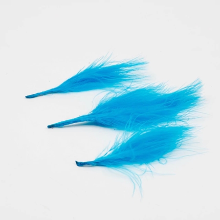 PLUMA CBX MARABU COLOR 9/12 CM TURQUESA 1 UNID. (300)