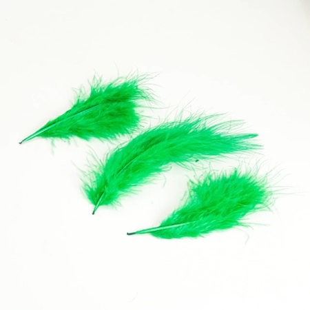 PLUMA CBX MARABU COLOR 9/12 CM VERDE 1 UNID. (300)
