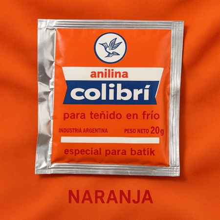 [100090.02] ANILINA TEÑIR EN FRIO COLIBRI NARANJA 20 GR