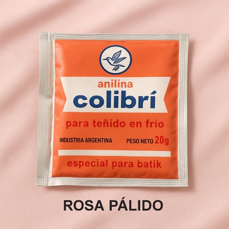 [100090.03] ANILINA TEÑIR EN FRIO COLIBRI ROSA PALIDO 20 GR