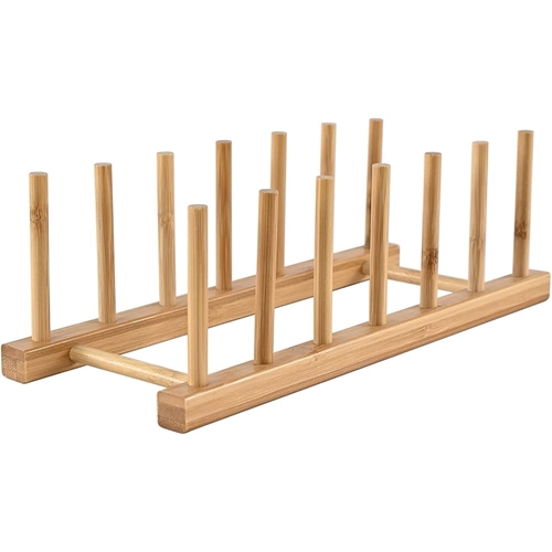 [381290] ORGANIZADOR DE PLATOS XIN ZHU TRAY RACK MADERA
