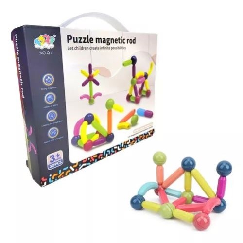 [330476] PUZZLE MAGNETICO JUGUETECH 30 PIEZAS (Q1)